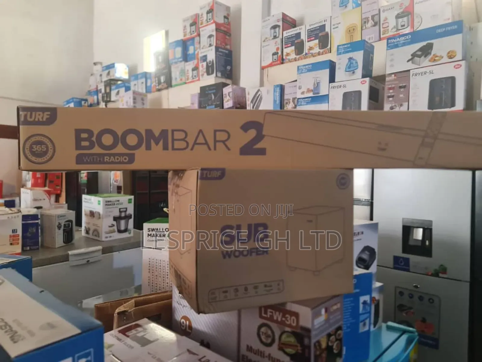 Quality Sound ~ Turf Boombar2 Bluetooth With Woofer