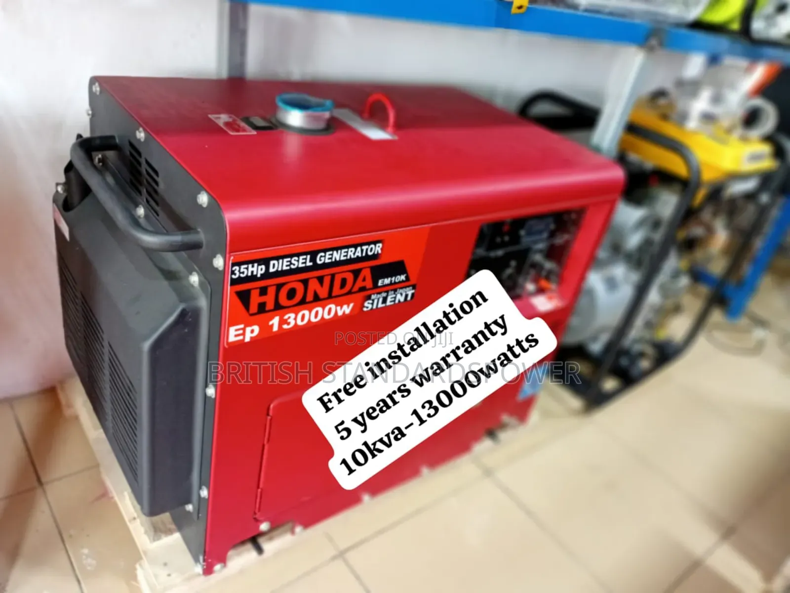 Sound Attenuated 10kva Diesel Generator