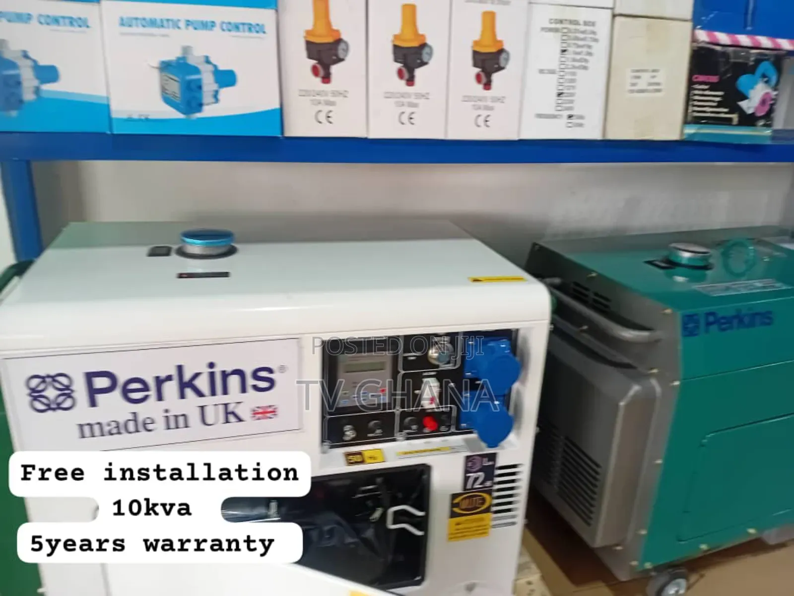 High Efficiency Perkins Diesel Generator 10kva