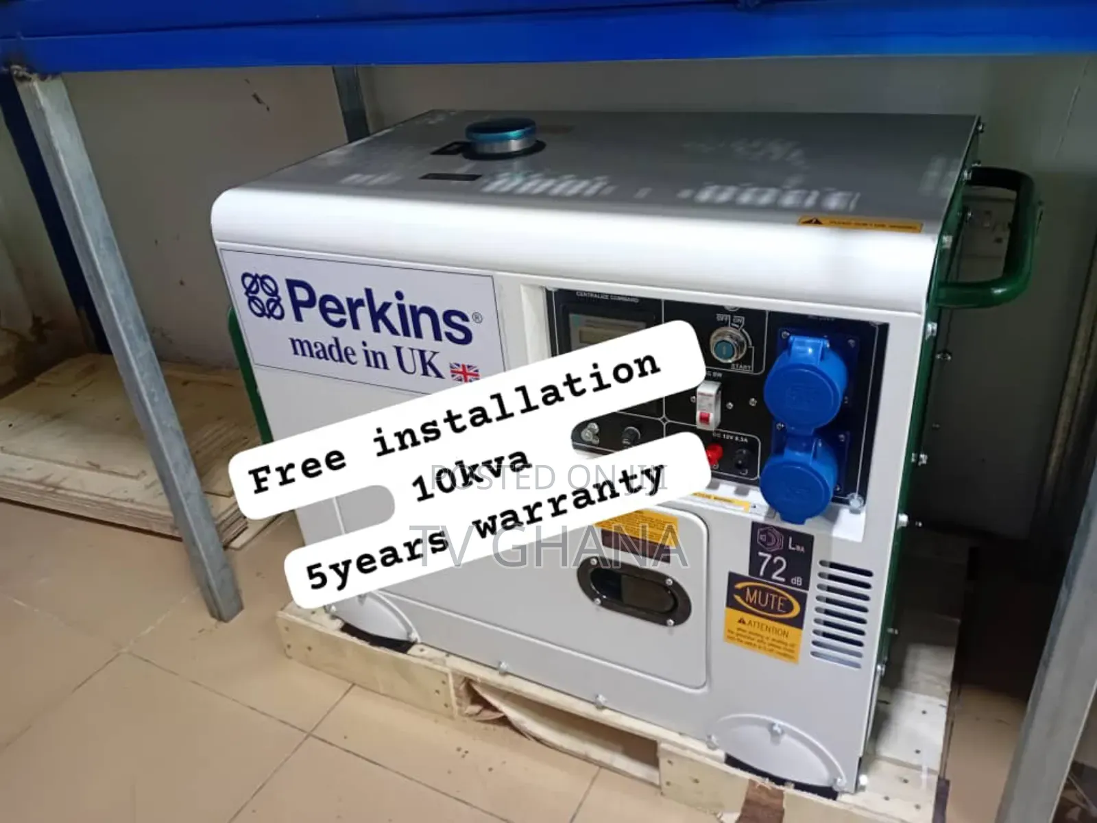 Get Power on Demand Perkins Diesel Generator