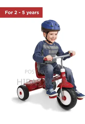 Radio Flyer Deluxe Steer Stroll Kids Tricycle Bicycle