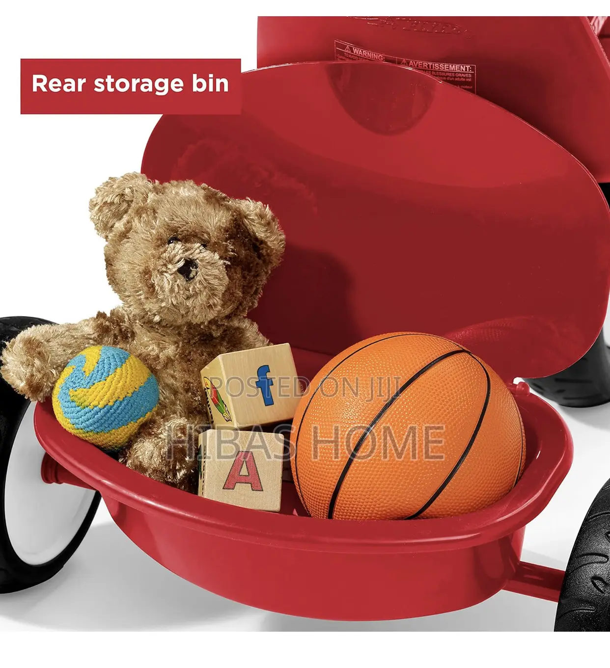 Radio Flyer Deluxe Steer Stroll Kids Tricycle Bicycle