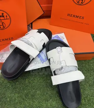 Fashion Hermes Sandals for Women || White