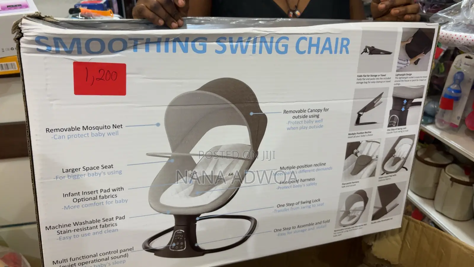 Kidilo Smooth Swinging Chair