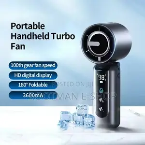 Handheld Fan, Portable Mini Fan, Adjustable Speed ​​(1-100)