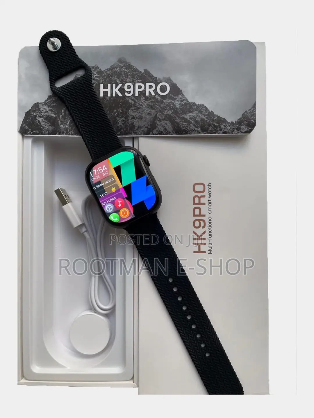 2gb Rom Hk9 Pro Plus Chat GPT Amoled Smart Watch