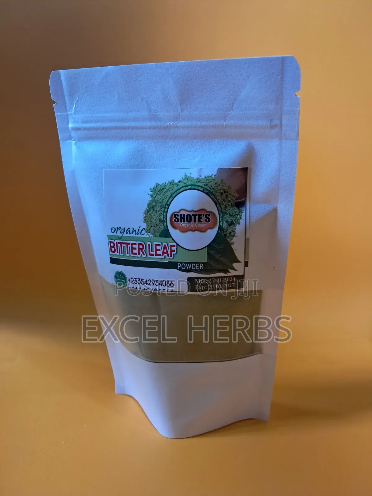 Organic Bitter Leaf Powder