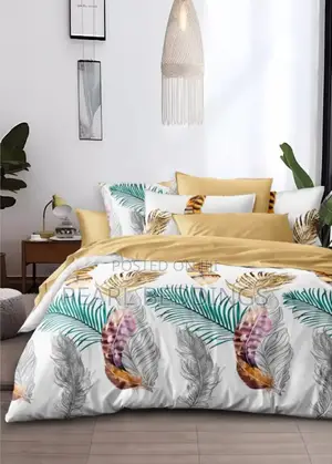 7pcs Quality Luxurious Cotton Duvet Set Available in Designs