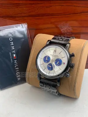 Tommy Hilfiger Black Chain Strap