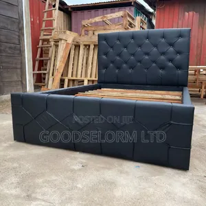 Black Double Local Bed Frame