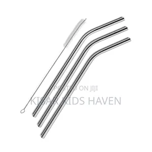 Straw Brush With Metal Straw 3pieces