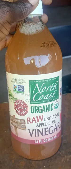 North Organic Raw Unfiltered Apple Cider Vinegar, 32 Fz