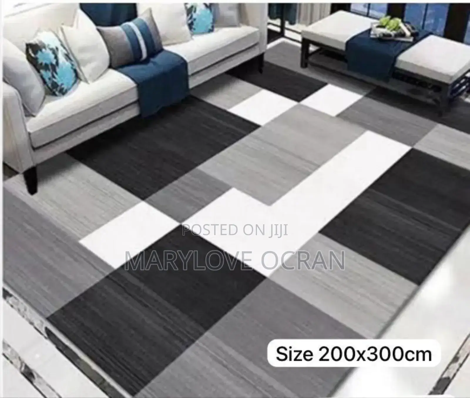 Modern 3d Centre Carpet (200×300 Cm)
