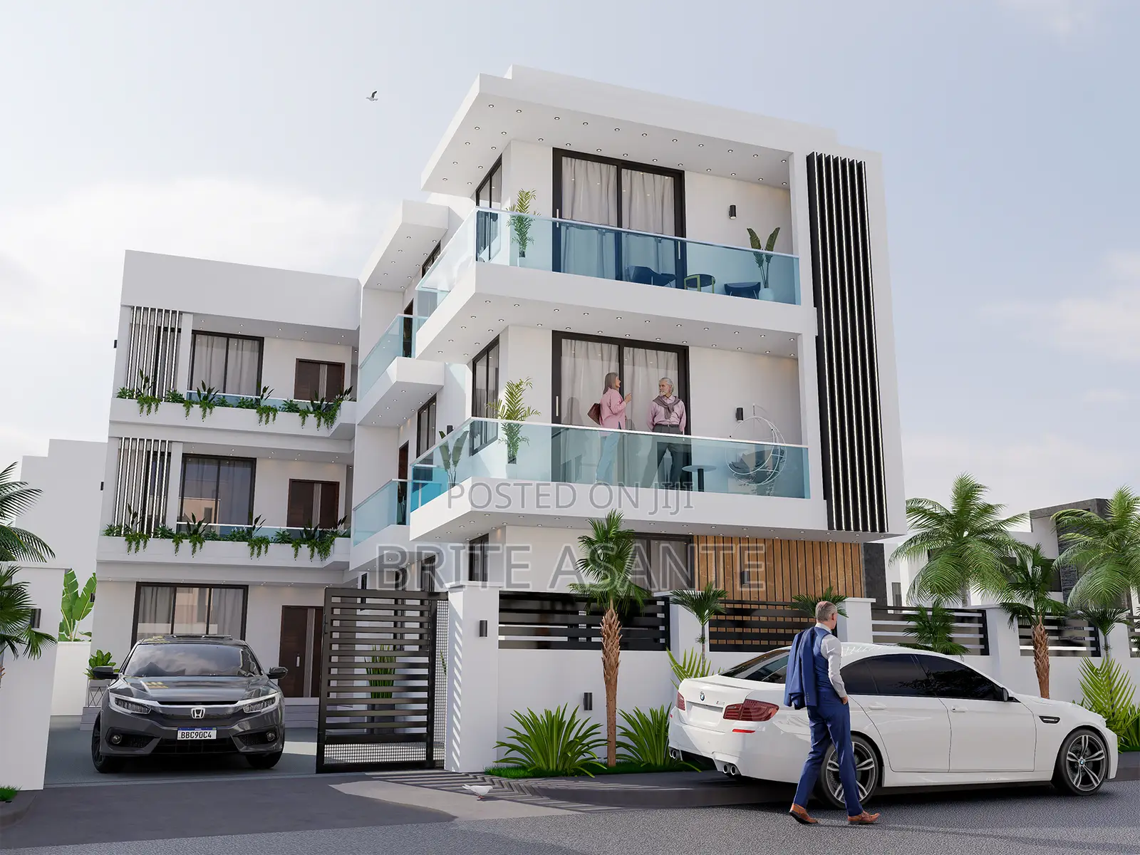 2 Bedrooms Architecture Plans