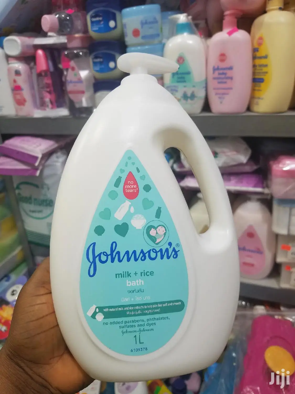 Johnson's Rice + Milk Bath