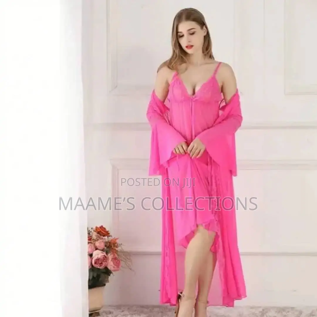 Ladies Night Gown With Coat