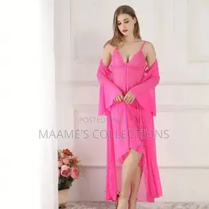 Ladies Night Gown With Coat