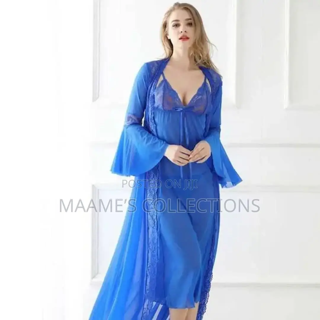 Ladies Night Gown With Coat