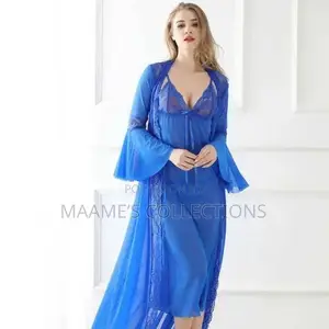 Ladies Night Gown With Coat