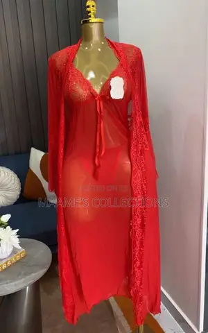 Ladies Night Gown With Coat
