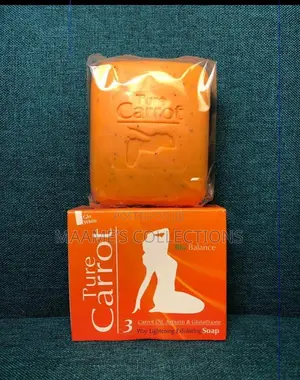 Pure Carrot Toning and Anti Blemish Body Soap