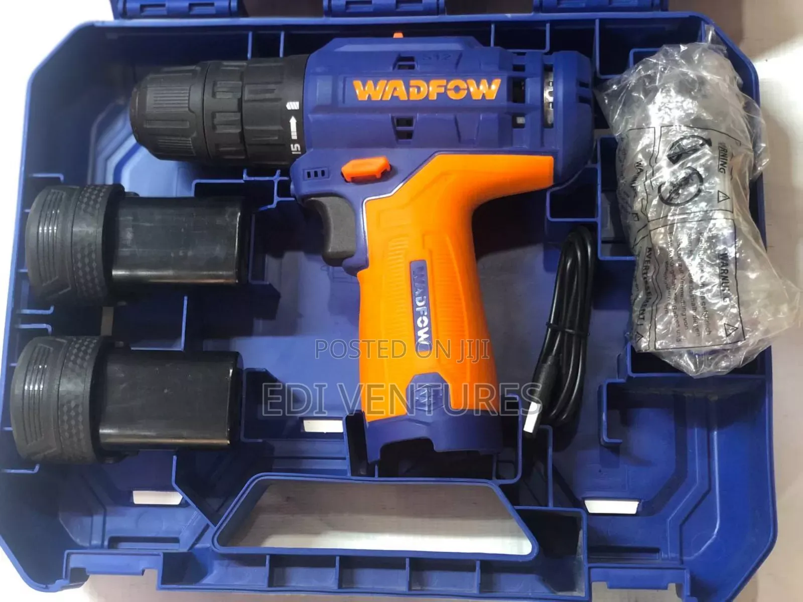 Wadfow Cordless Drill With Accessories
