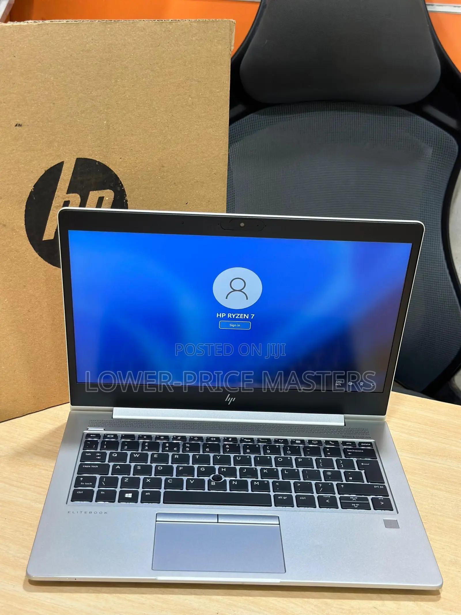 New Laptop HP EliteBook 745 G6 8GB AMD Ryzen 7 SSD 256GB