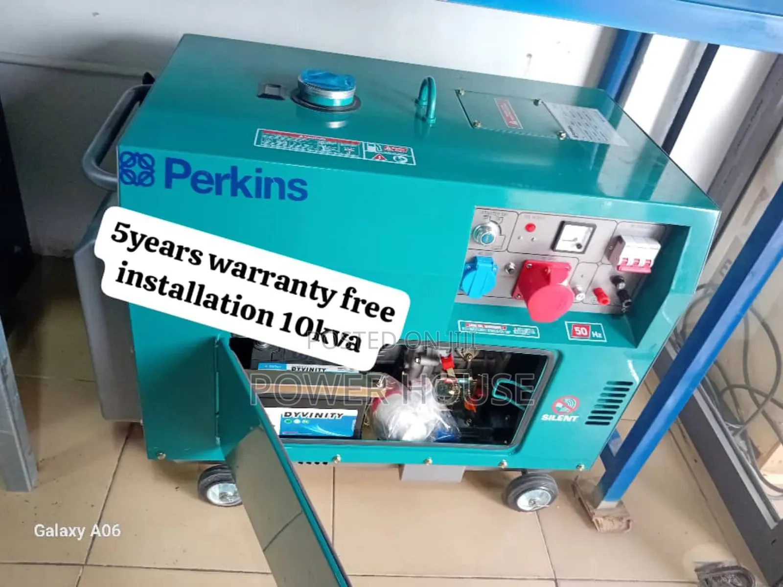 True Console Perkins Generator Diesel 10kva