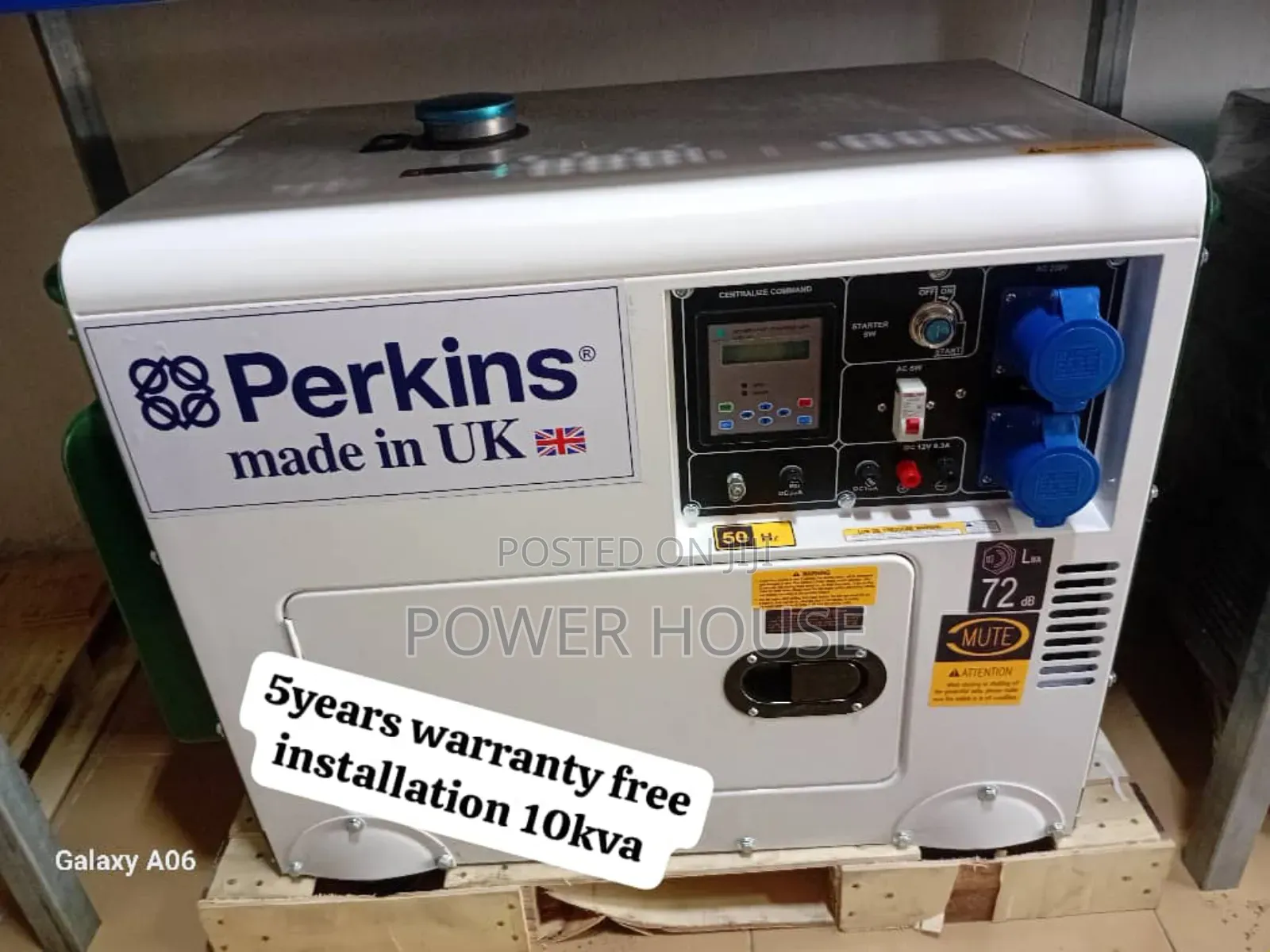 Zenithxforce Perkins Diesel Generator 10kva
