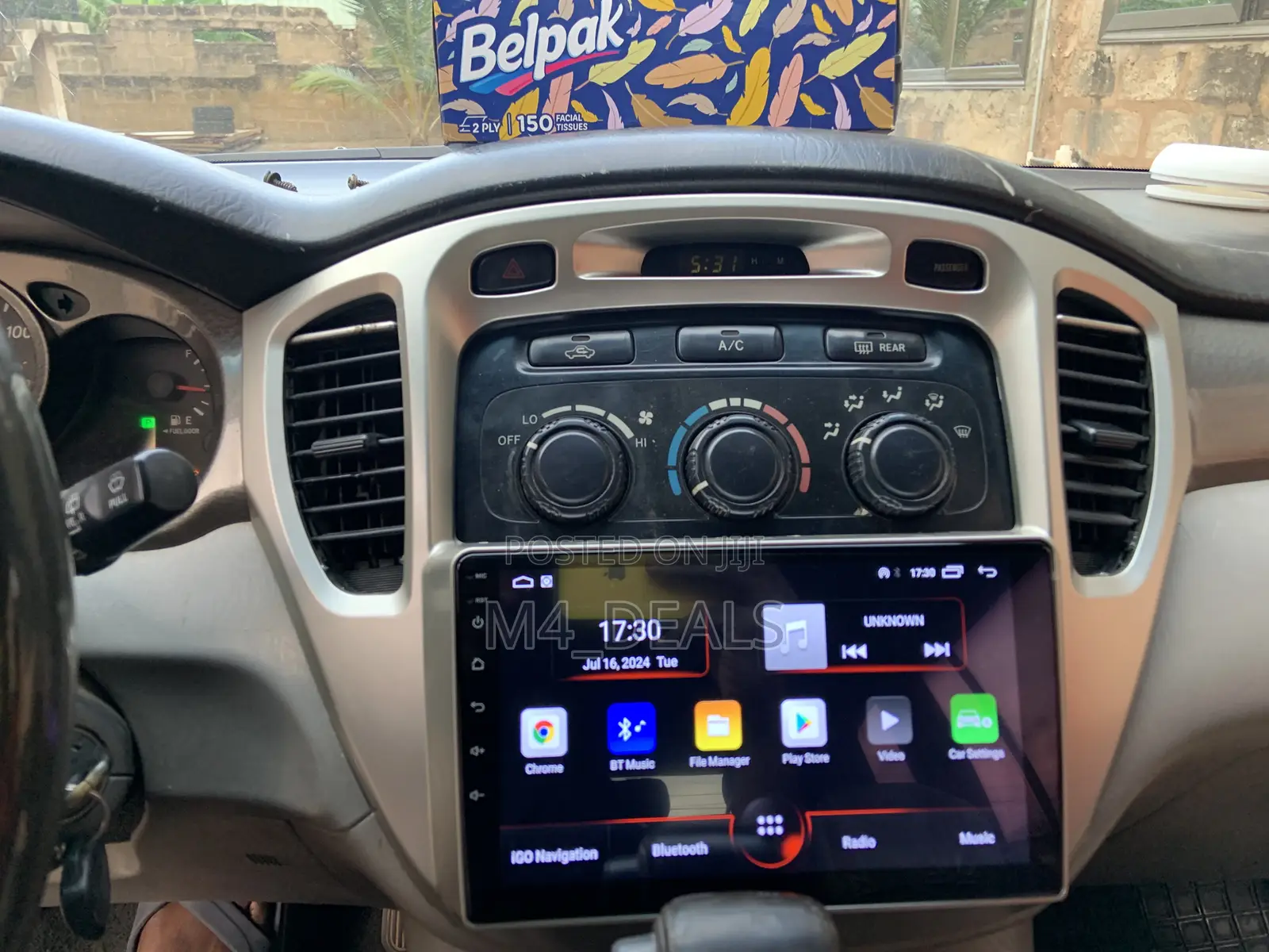 Original Toyota Highlander 2005 Android Stereo Sytem