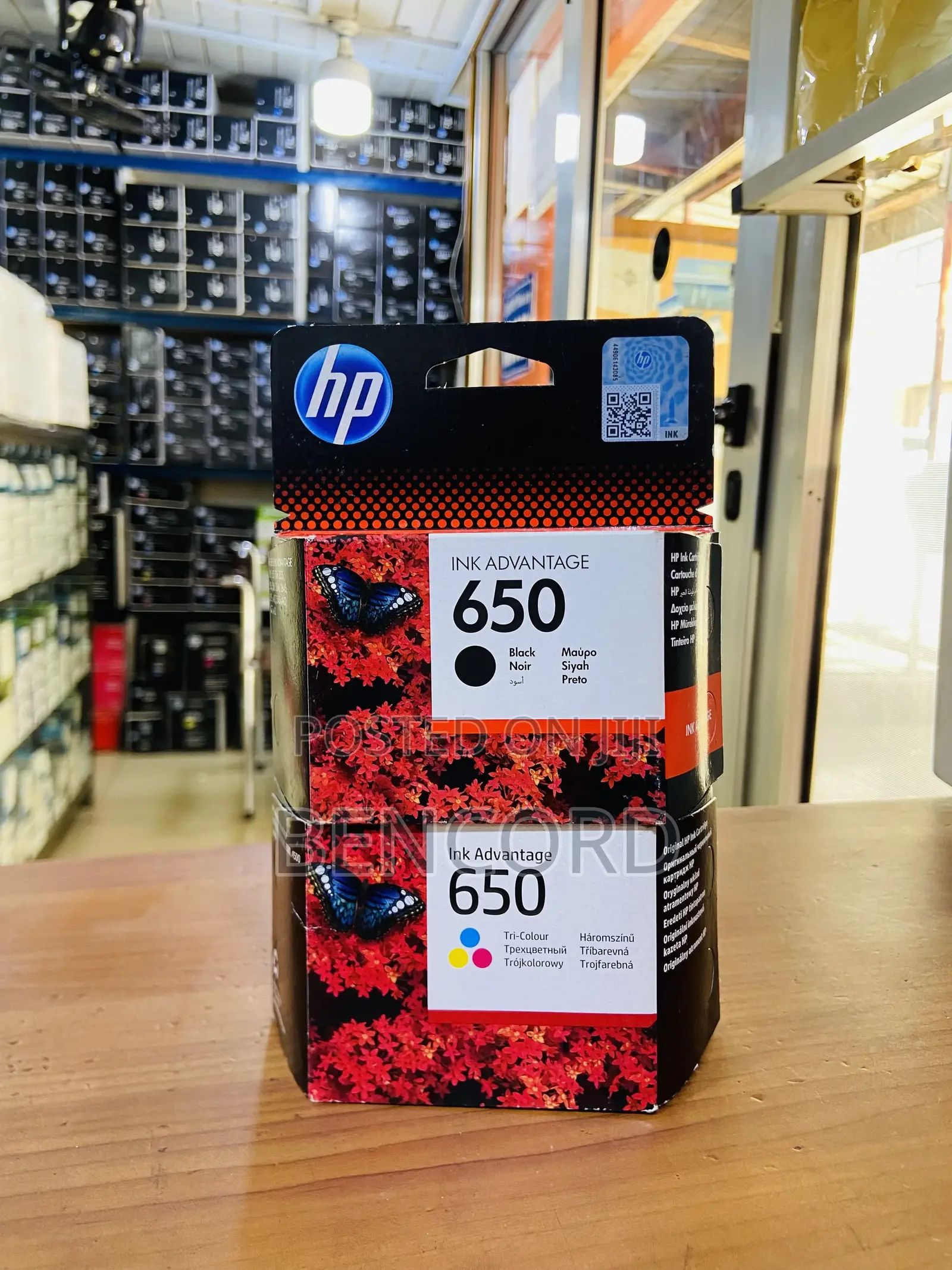 Hp 650 Ink Black/Color (4500 Series)