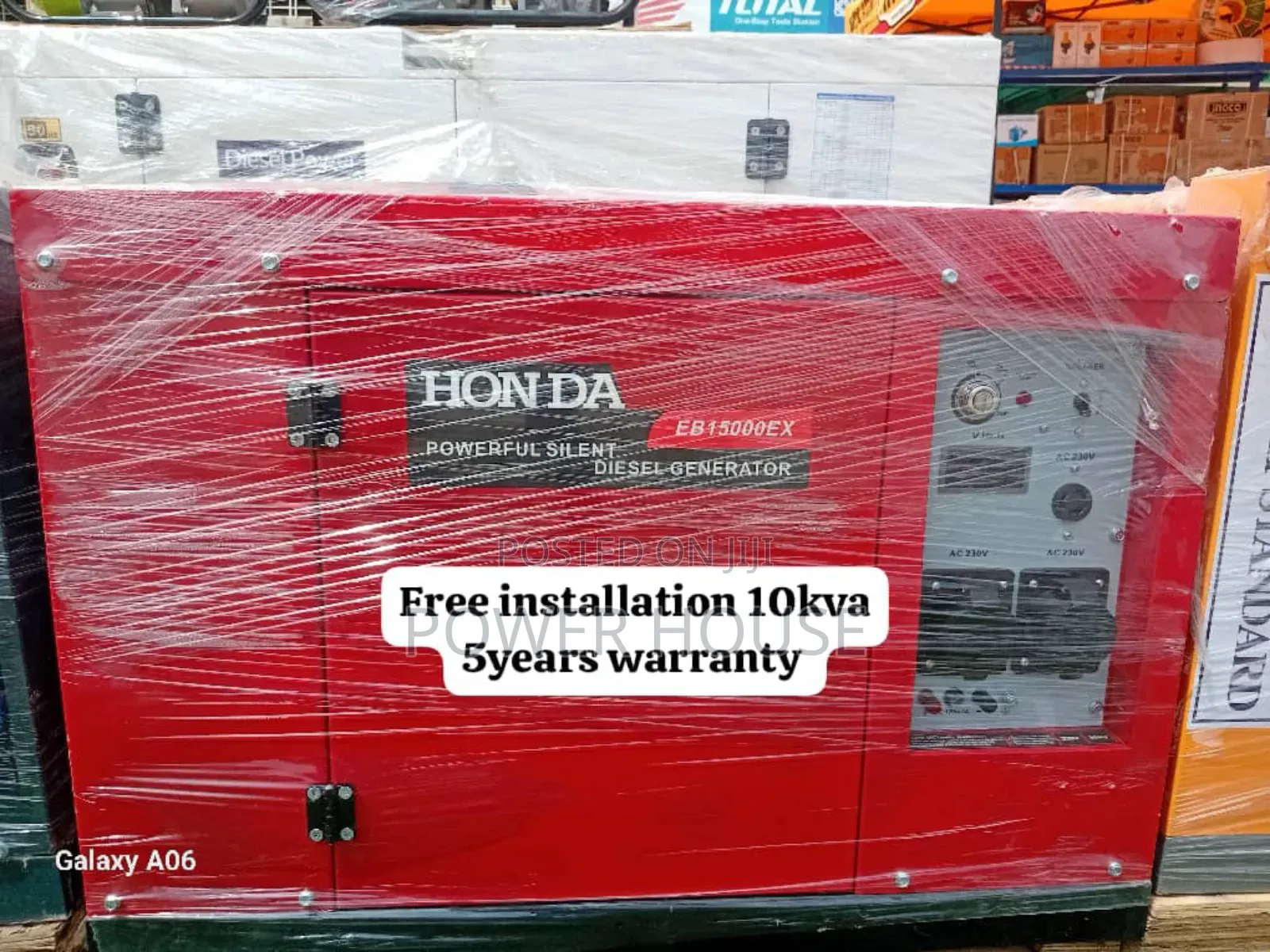Halo Base Honda 15kva 16500watts Diesel 16500watts 15kva