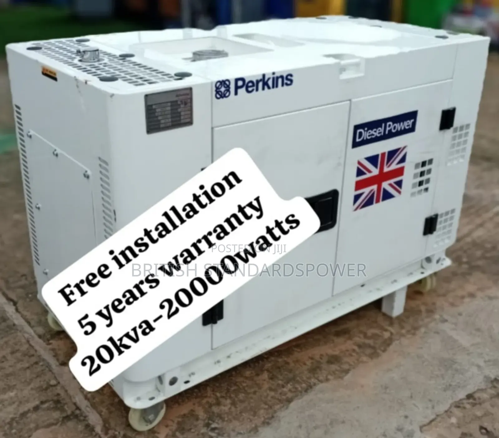 Redundant Power 20kva Diesel Generator