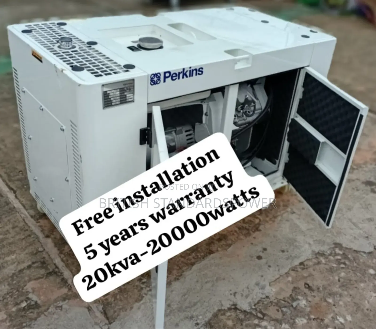 Increased Capability 20kva Silent Diesel Generator