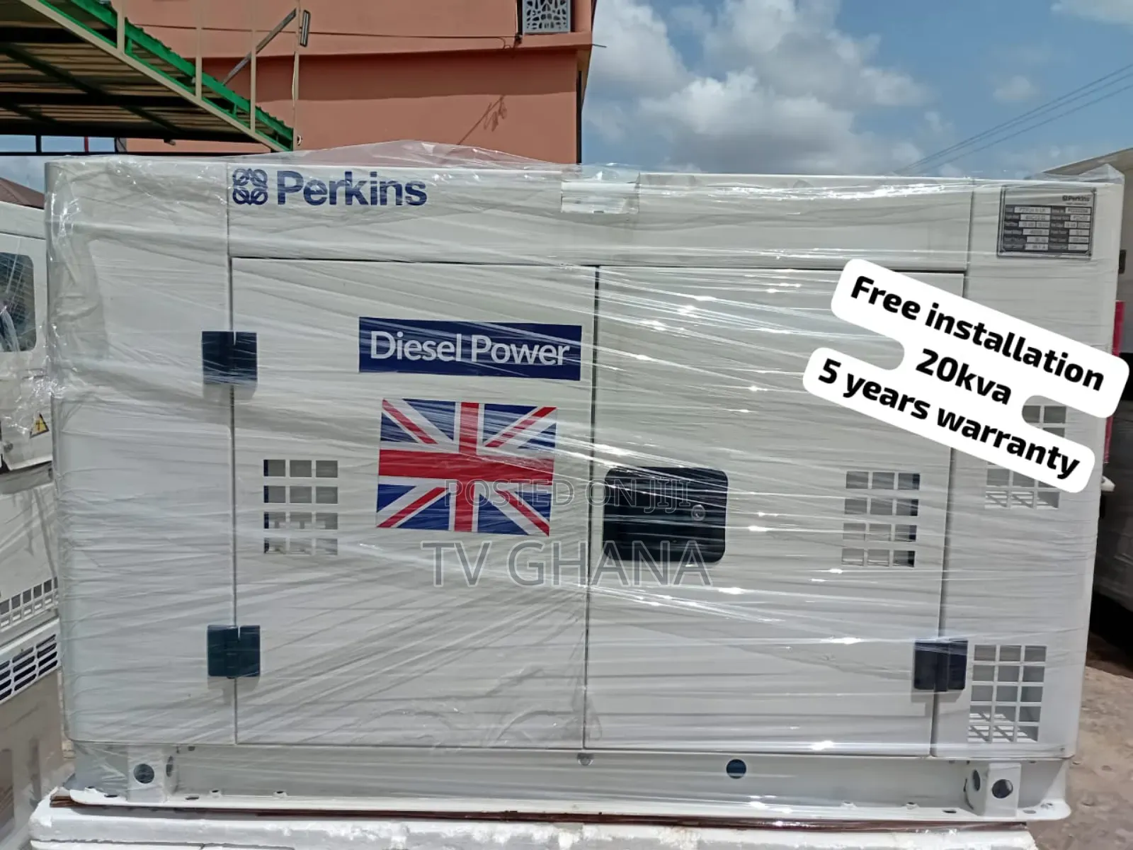 Tempestline 20kva Silent Perkins 20kva Diesel
