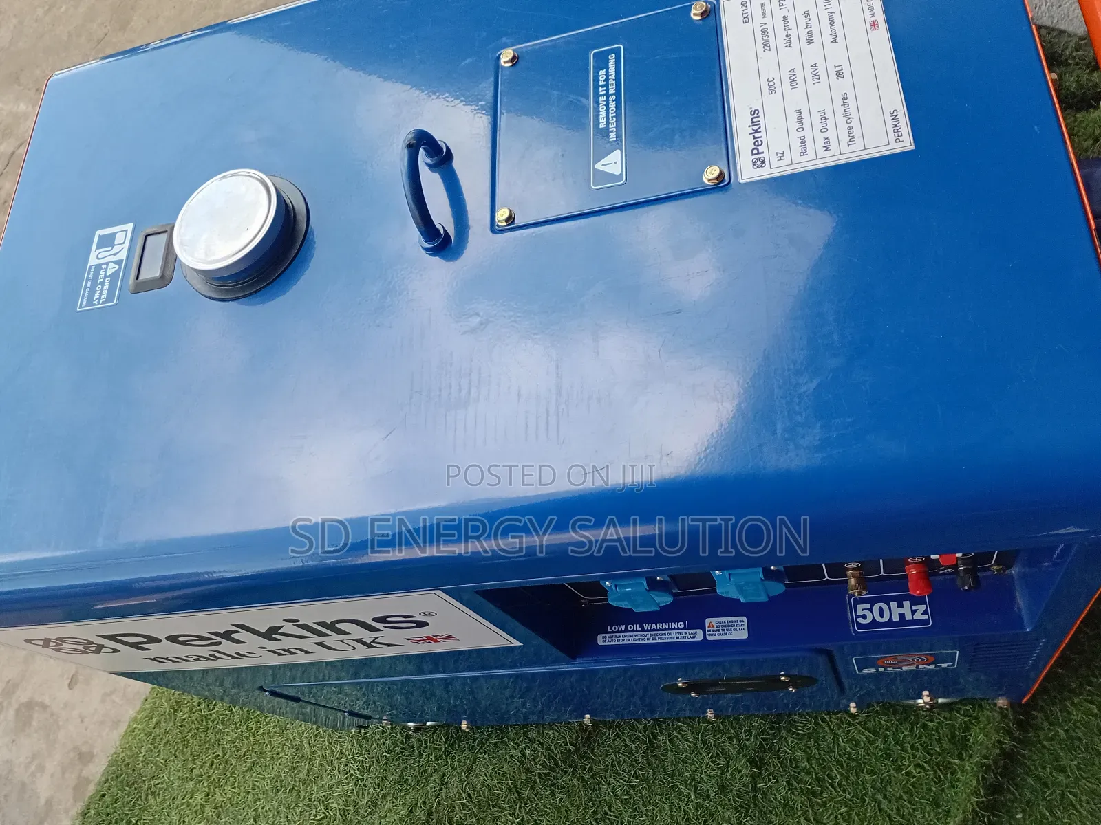 Dominat Uk Made Perkins 10kva Generator Diesel Silent