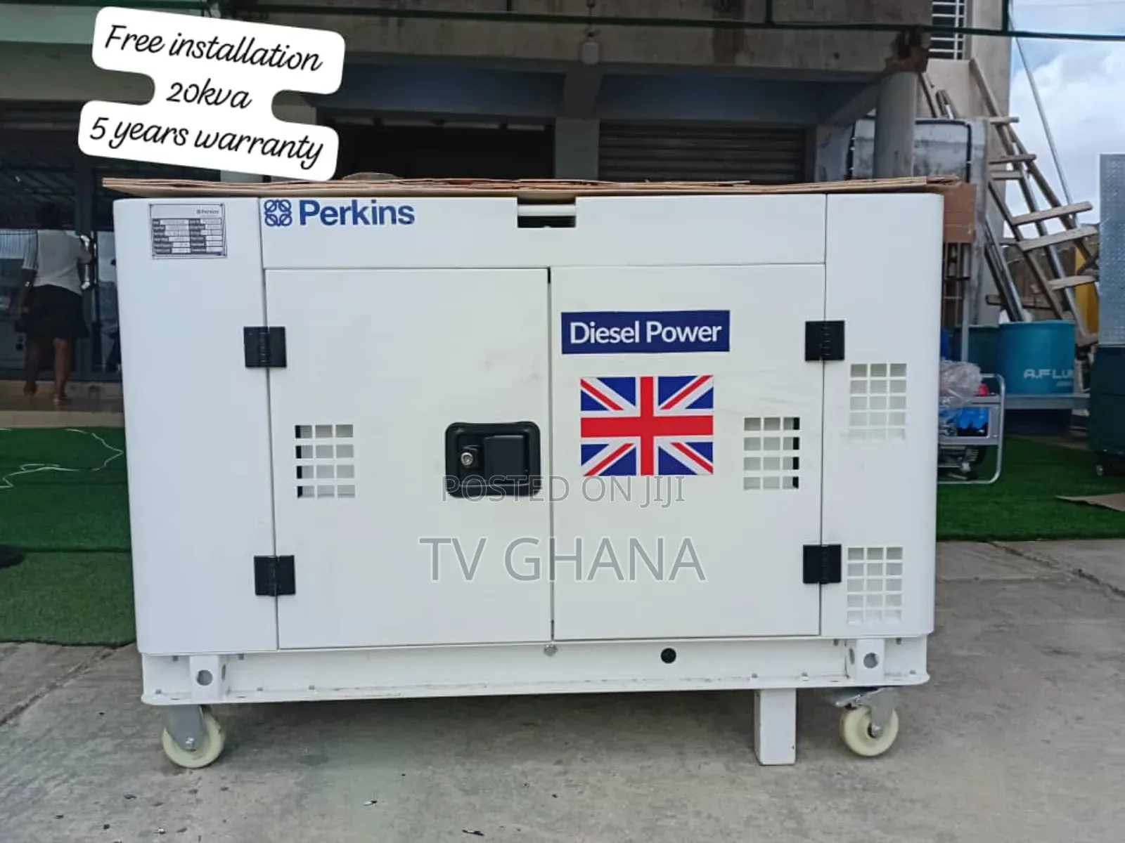 Terrapowerx 20kva Silent Perkins 20kva Diesel
