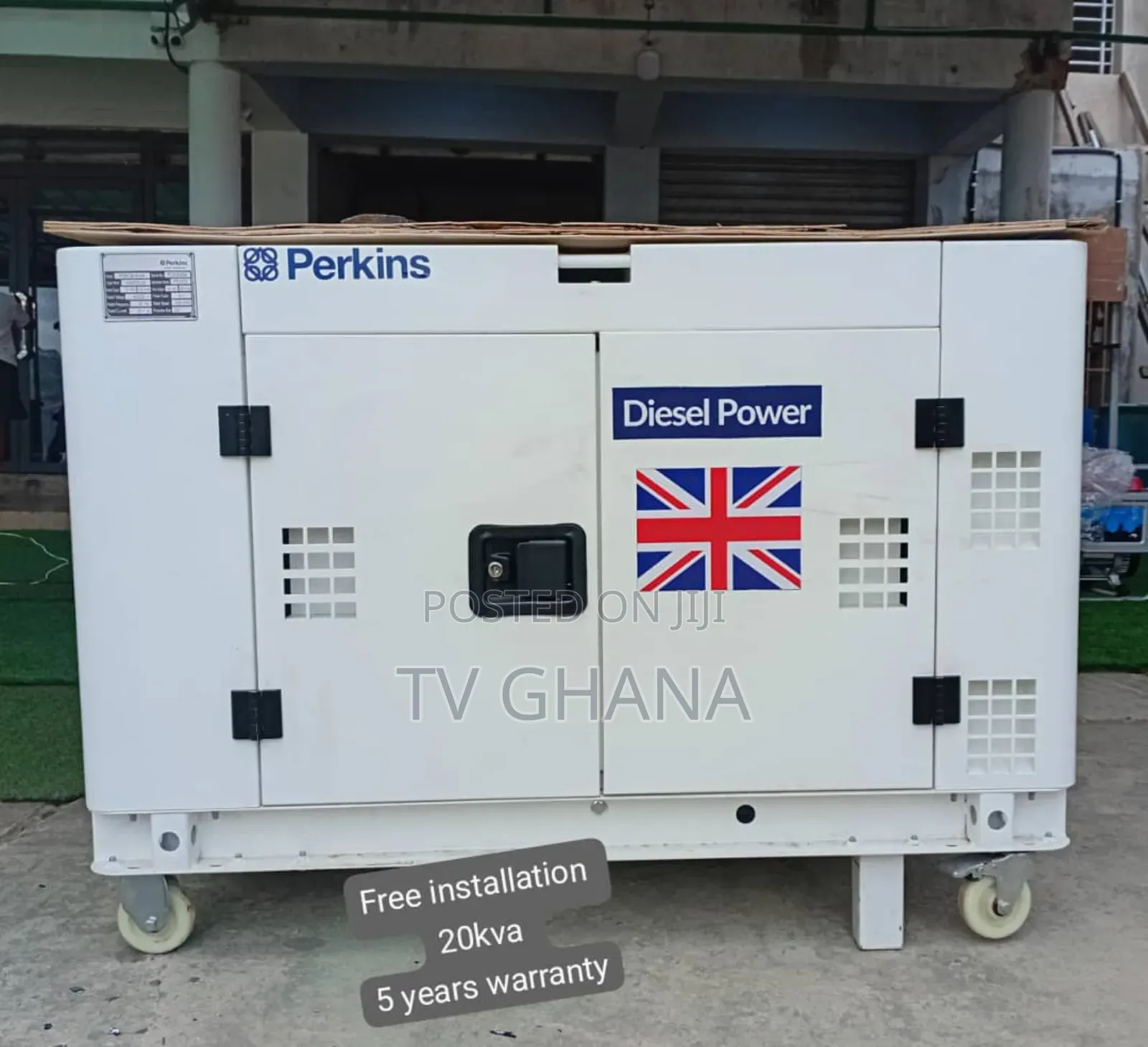 Infernoprime 20kva Silent Perkins 20kva Diesel