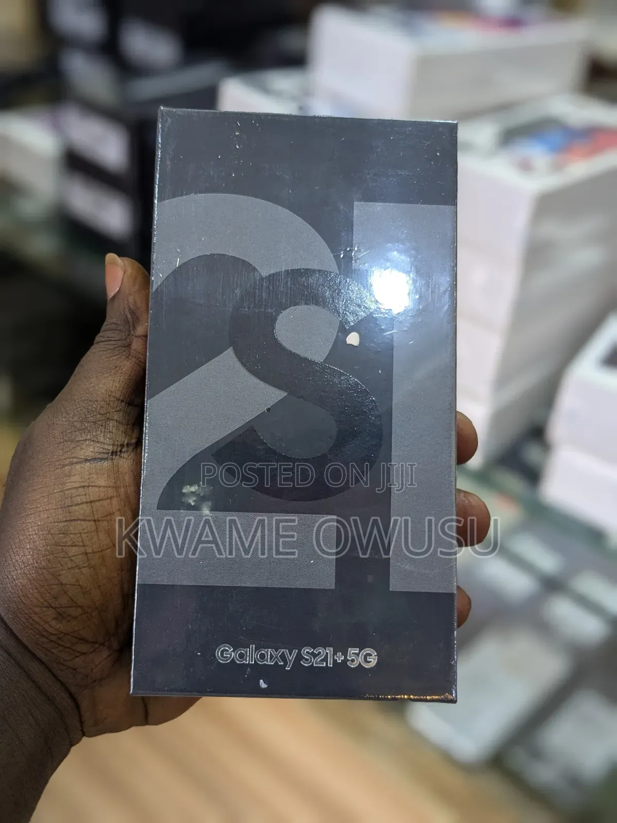 New Samsung Galaxy S21+ 5G 128 GB Black