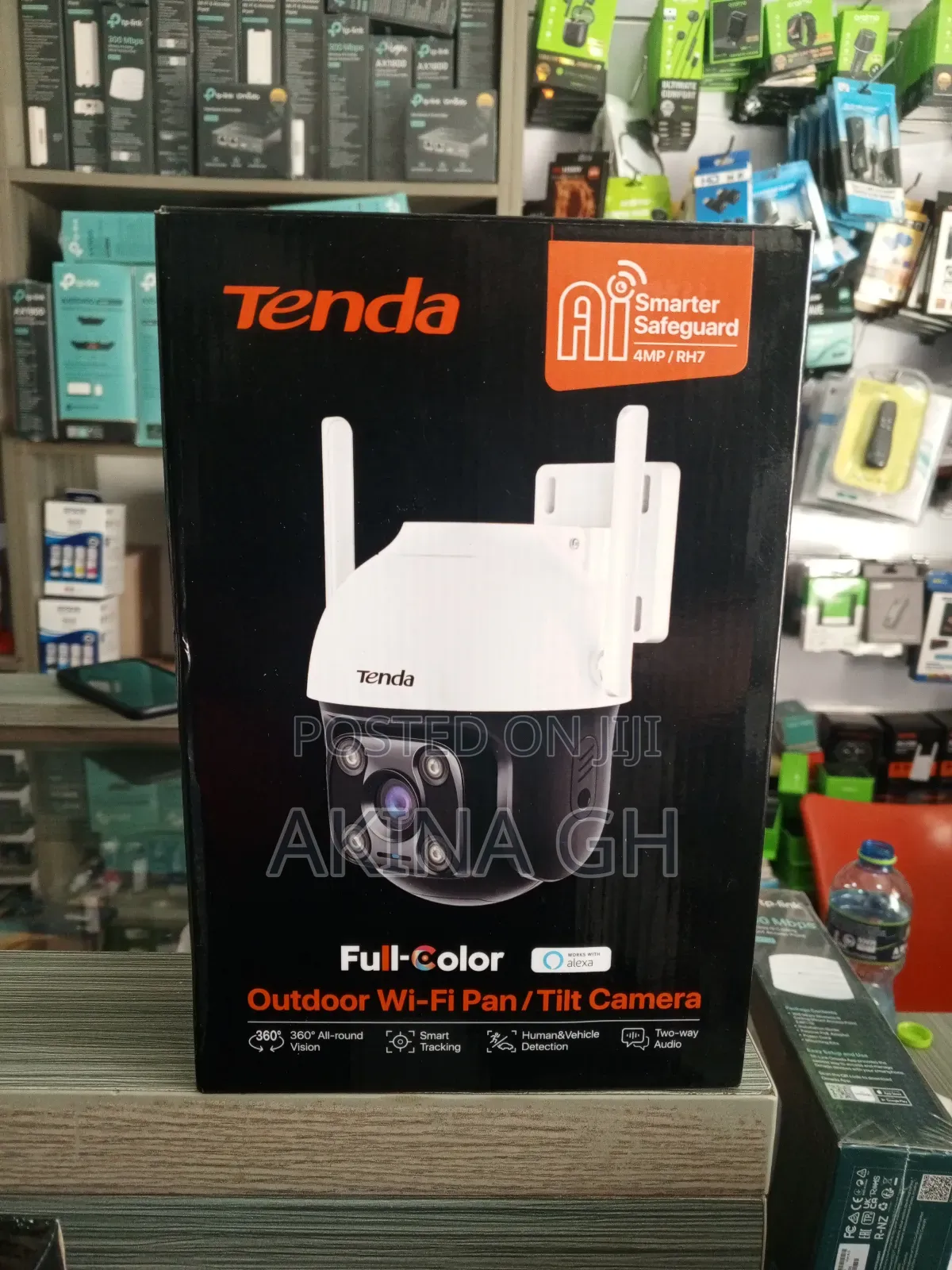 Tenda Rh7-Wca PTZ Outdoor Wifi Full Color 4mp Camera