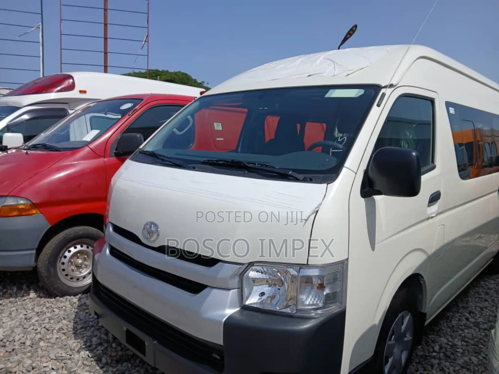 New Toyota Grand HiAce 2024 White