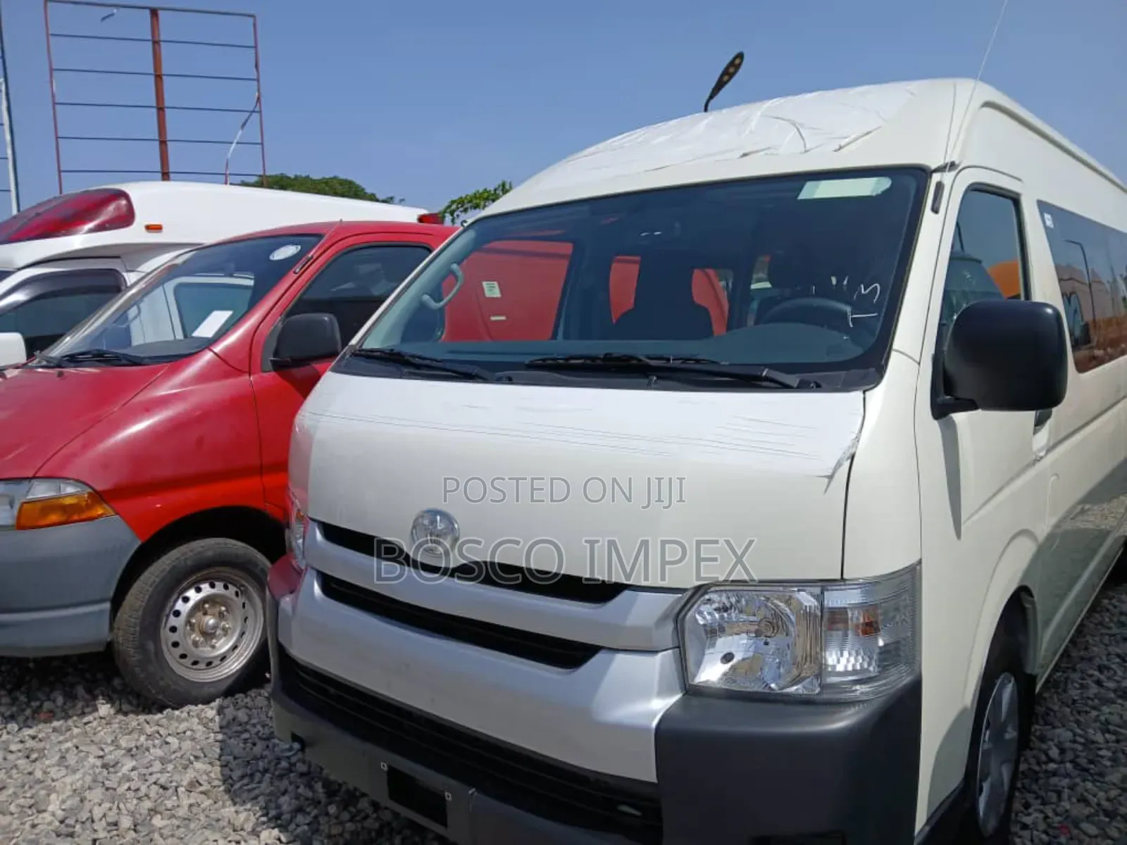 New Toyota Grand HiAce 2024 White