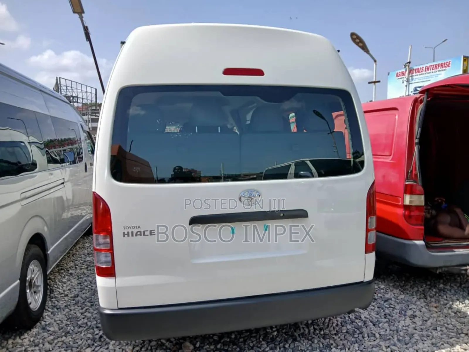 New Toyota Grand HiAce 2024 White