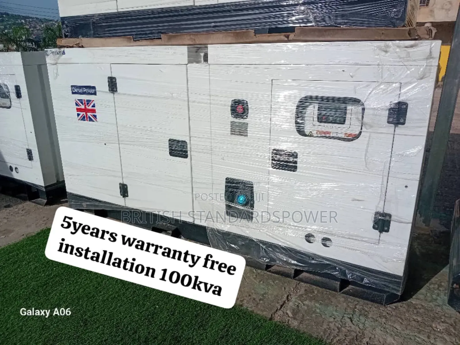 Electrical Craftsmanship 100kva Silent Diesel Generator