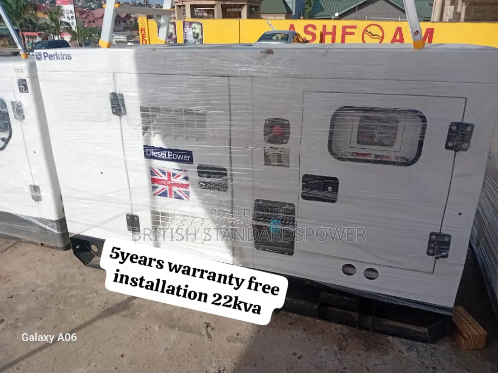 Copper Based Engine 22kva Silent Diesel Generator
