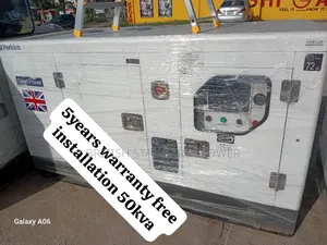 All Copper Motor 50kva Silent Diesel Generator