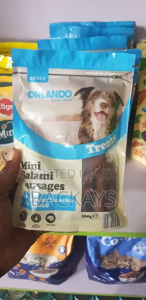 Orlando Premium Salami Sausages Dog Snacks for All Dog Types