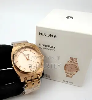 Nixon Monopoly Analog Watch || for Men 2 Colors Displayed