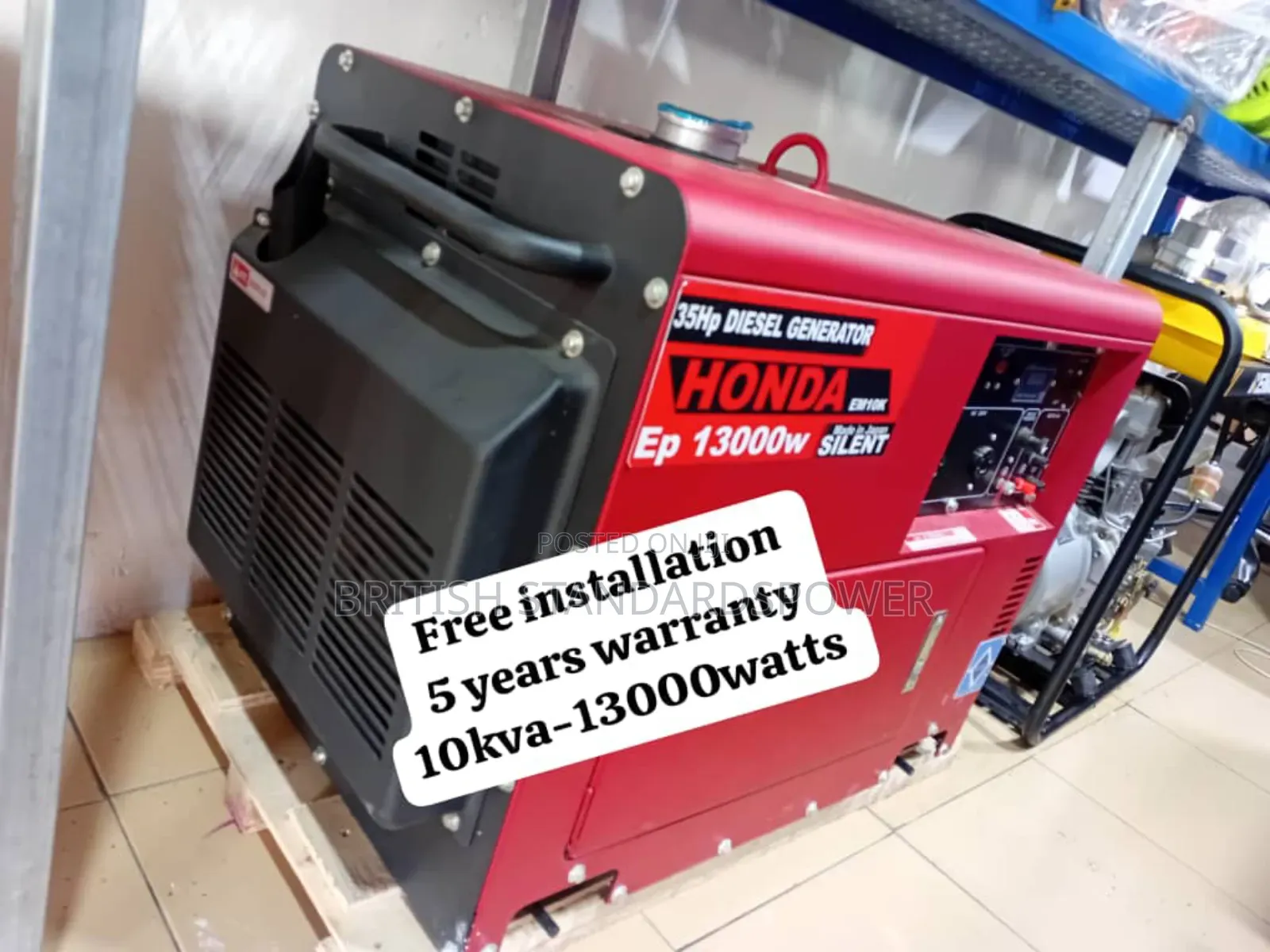 High Grade 10kva Honda Diesel Generator