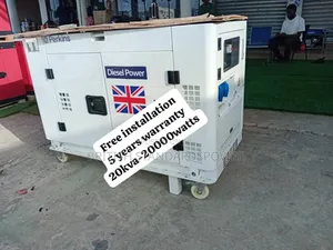 High Tech Features 20kva Silent Diesel Generator